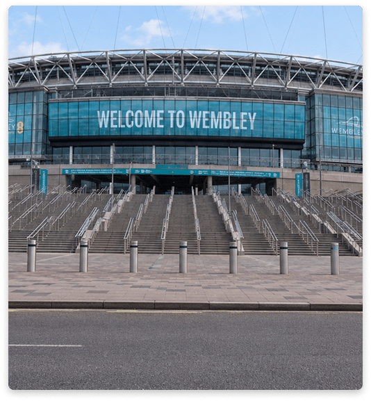 Welcome to Wembley Stadium